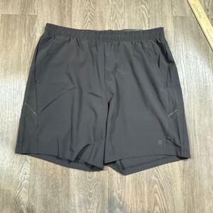 RBX Mens Pro Glid 7 Inch Inseam Athletic Shorts Dark Gray Size L‎